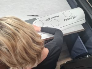Werbetechnik-Projekt von KREATIVECK mit individueller Gestaltung und fachgerechter Umsetzung