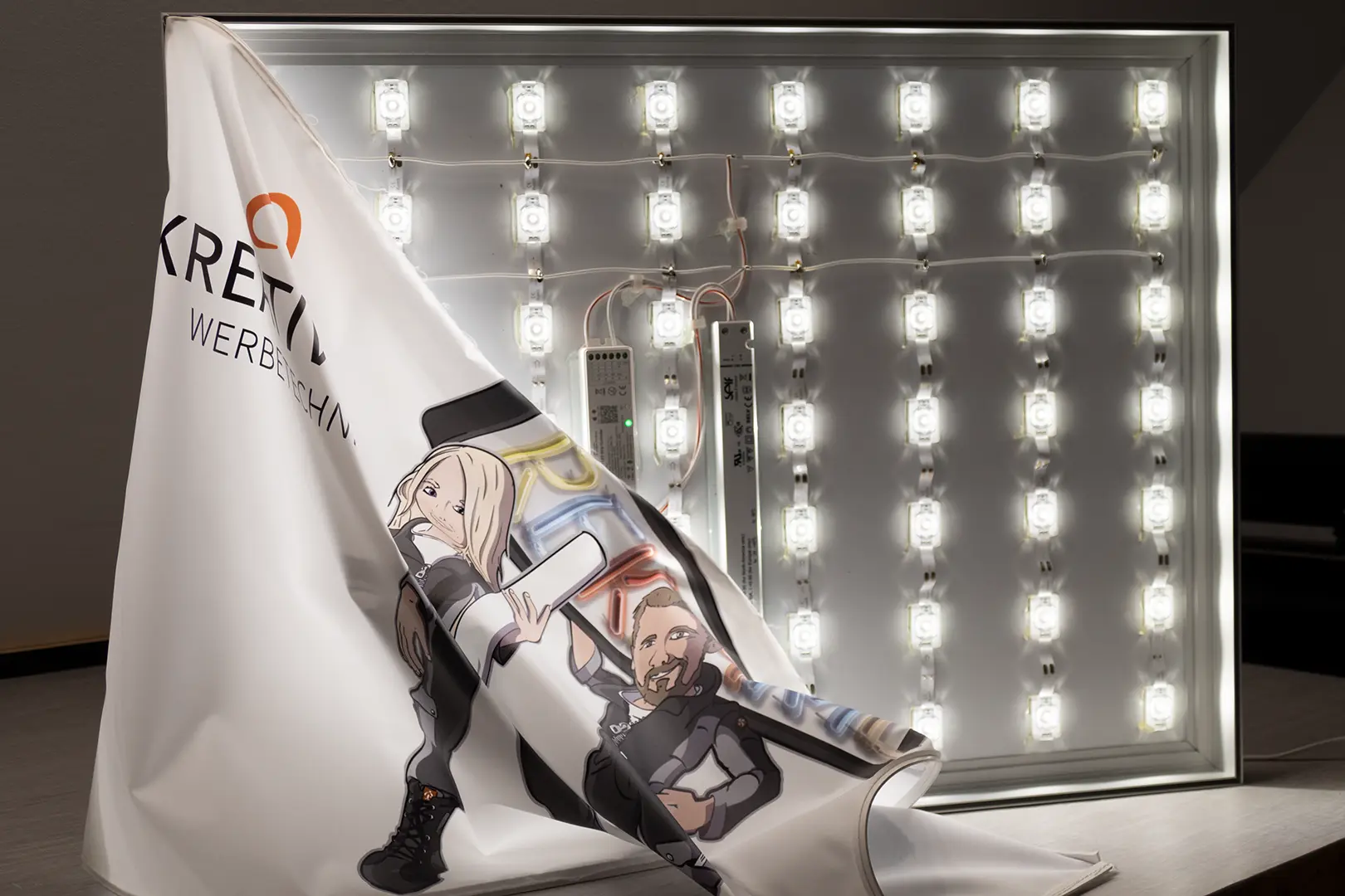 Lichtwerbung Lichttechnik kreativeck nrw